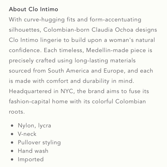 Anthropologie Clo Intimo Noche racerback bralette - Picture 4 of 4